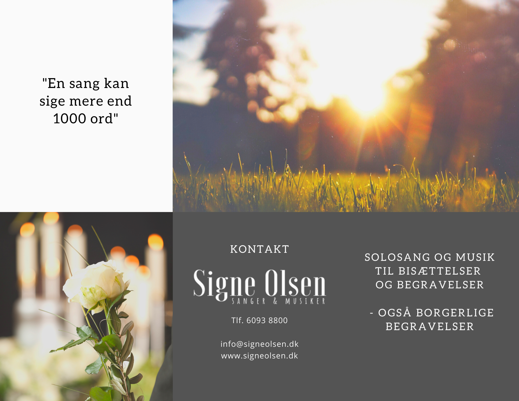 brochure Signe Olsen